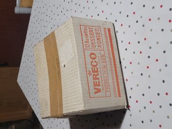 12 assiettes à dessert Vereco - neuf - vintage