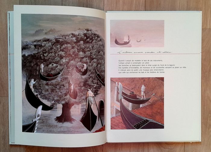 Le luthier de Venise - conte de claude clément illustré - photo numéro 5