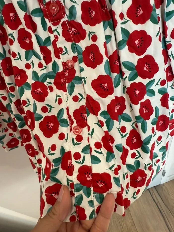 Magnifique robe coquelicot Sergent major 5 ans - photo numéro 4