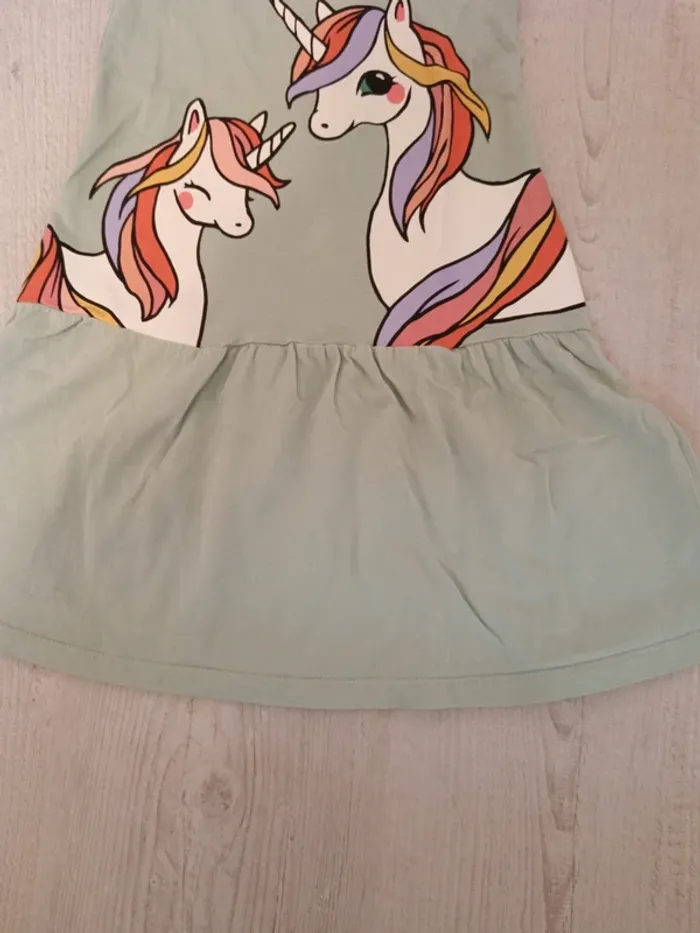 Robe licornes H&M 110/116cm - photo numéro 3