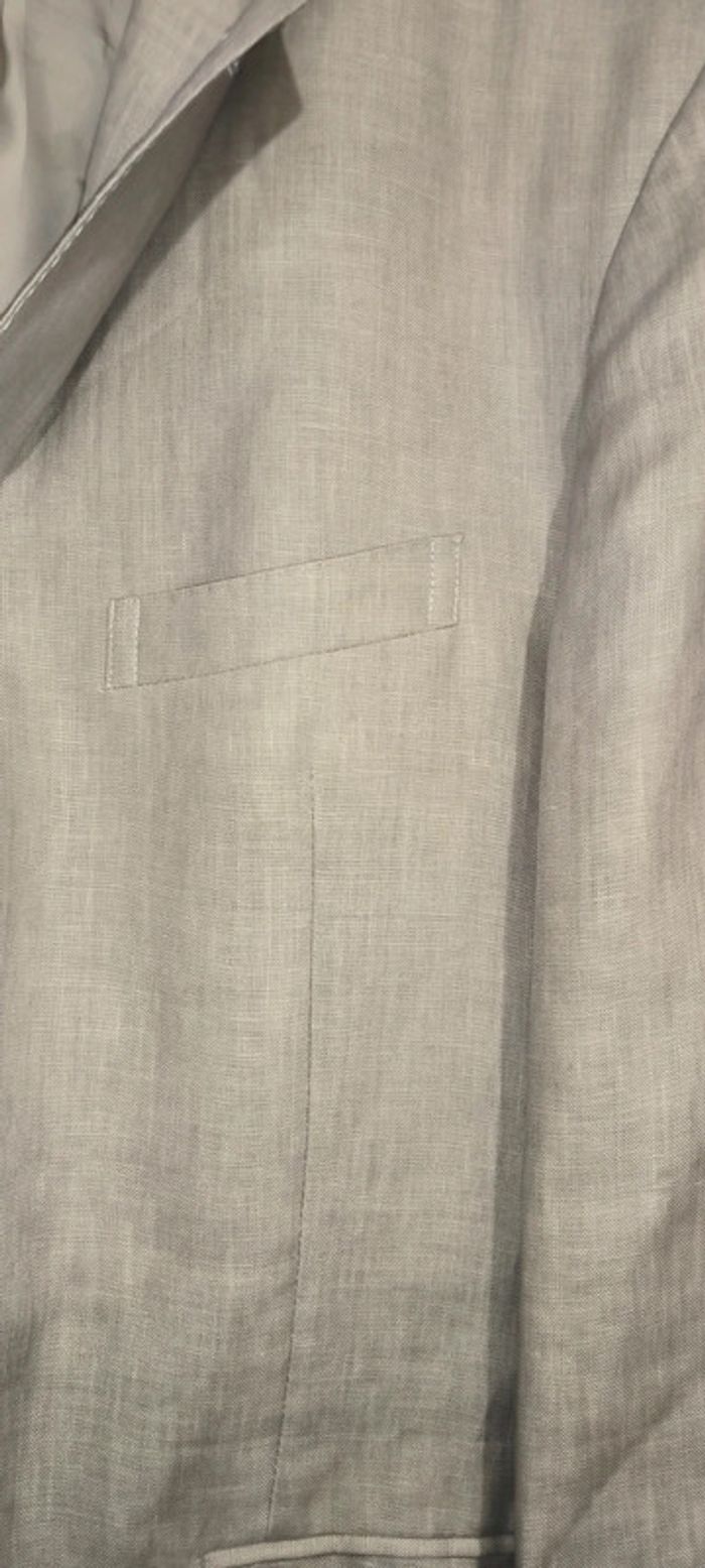 Blazer homme 100% lin polo Ralph Lauren  beige /sable - photo numéro 8