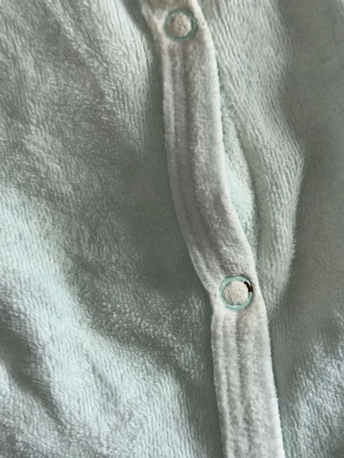 Pyjama 1 pièce velours - photo numéro 2