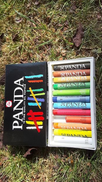 12 Pastels Talens Panda