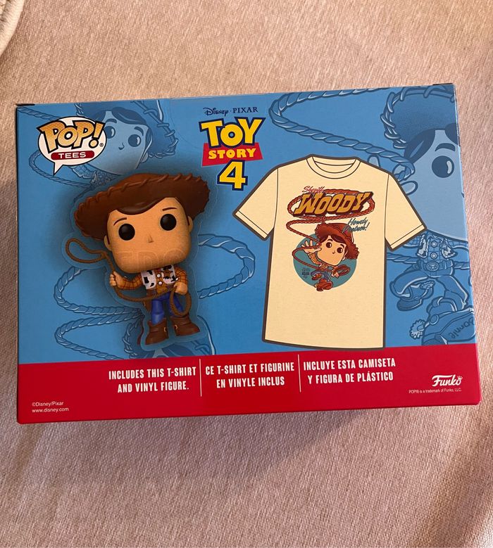 Pack Funko pop et t-shirt Toy Story - photo numéro 2