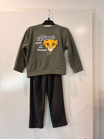 Pyjama polaire Disney Le Roi Lion 