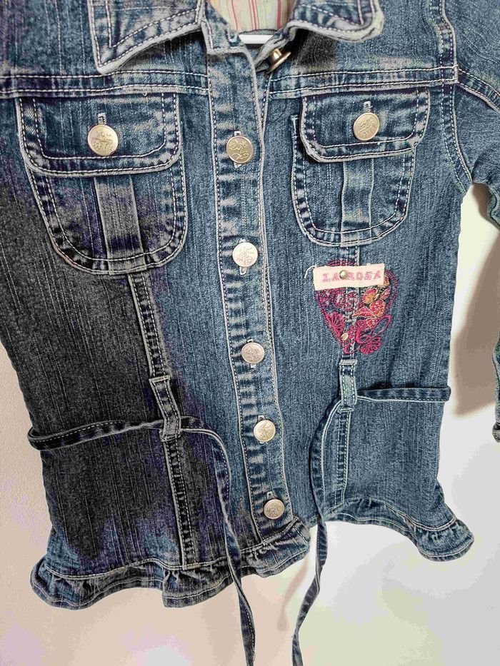 Veste en jean 4ans (jumelles) - photo numéro 2