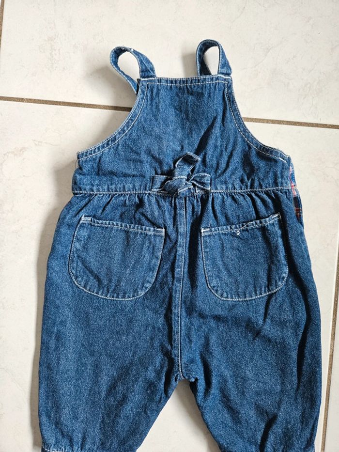 Salopette en jean fille 6 mois DPAM u22 - photo numéro 6