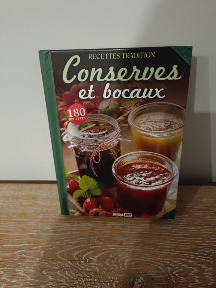 Livre conserves et bocaux