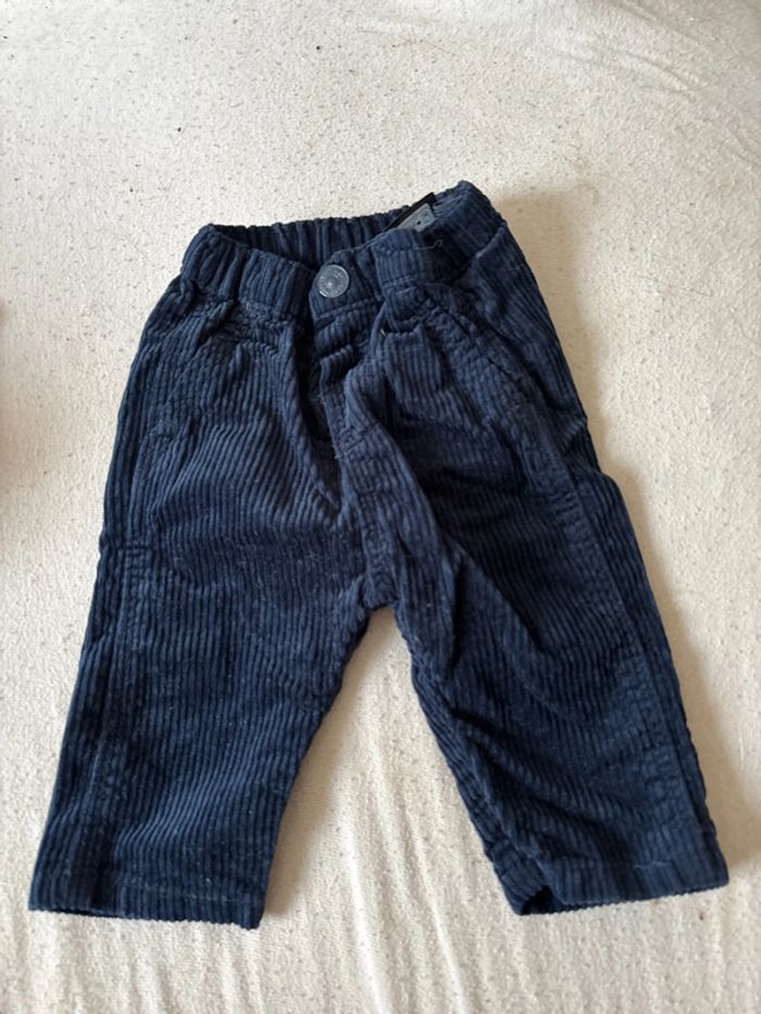Lot 2 pantalons velours - photo numéro 2