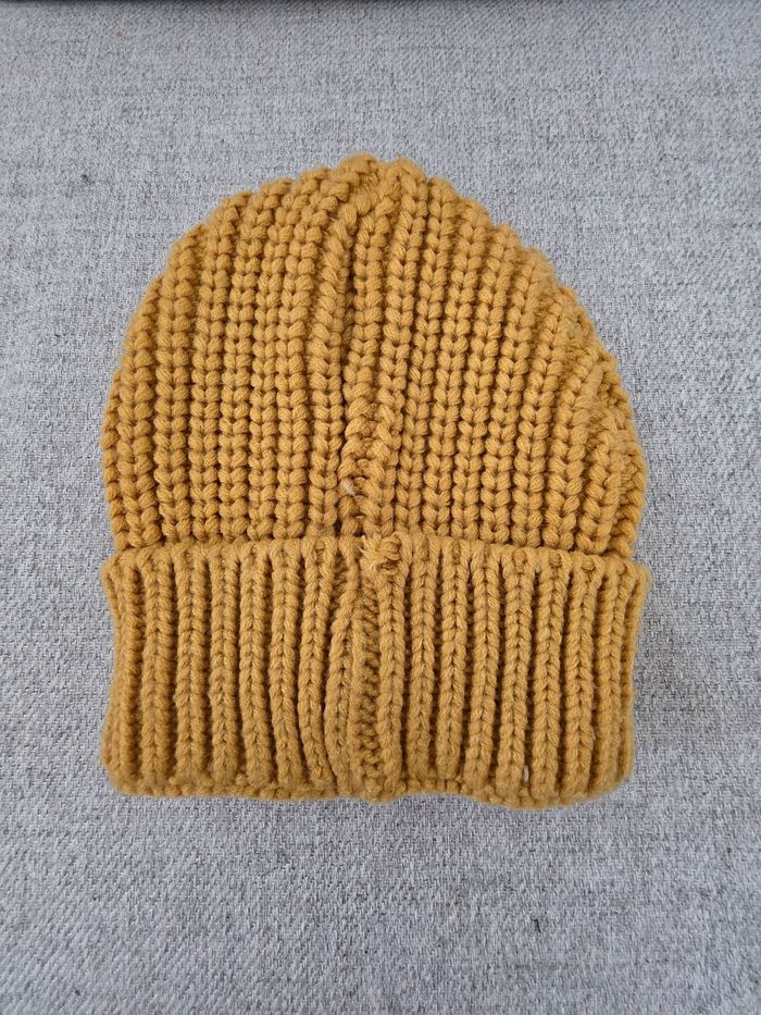 Bonnet moutarde taille S/M - photo numéro 2