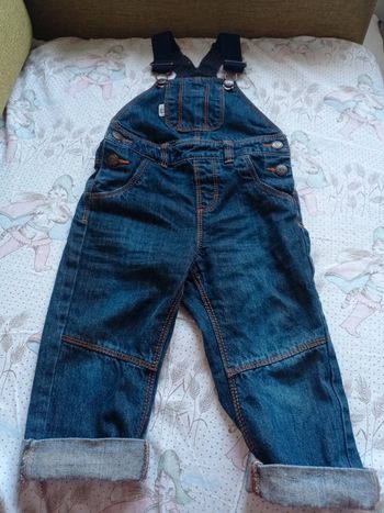 Salopette jean 2 ans