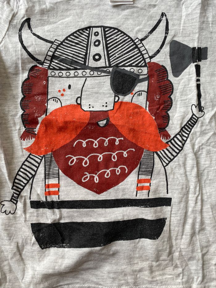 Tee shirt manches longues pirate T.110 - photo numéro 2