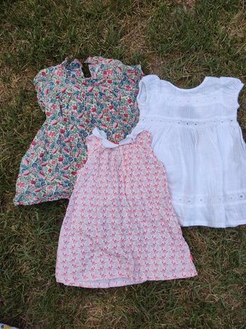 Lot robe été 9 mois