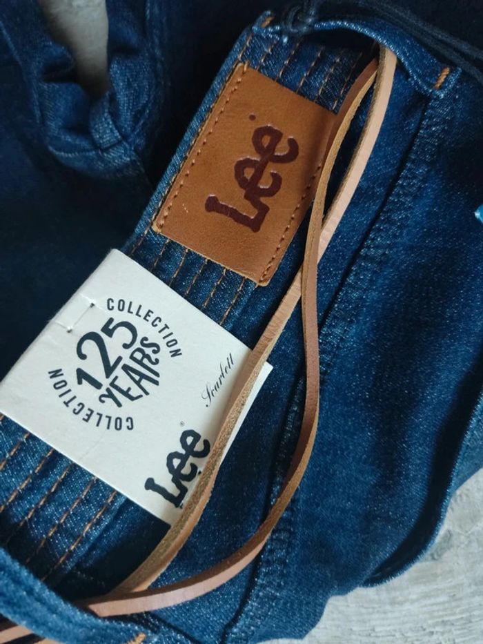Jeans skinny bleu marine modèle Scarlet - Emma François taille 36 Lee neuf - photo numéro 6