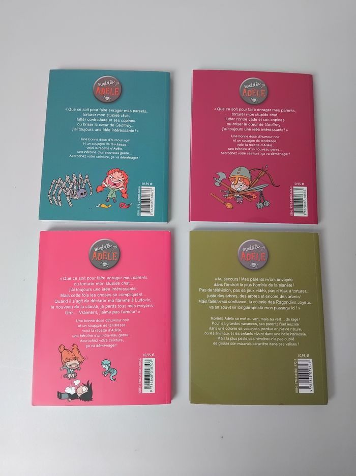 Mortelle Adèle BD Lot 7 Livres Bandes Dessinées 📚 - photo numéro 3