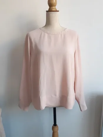 Blouse manches longues rose Autograph T46