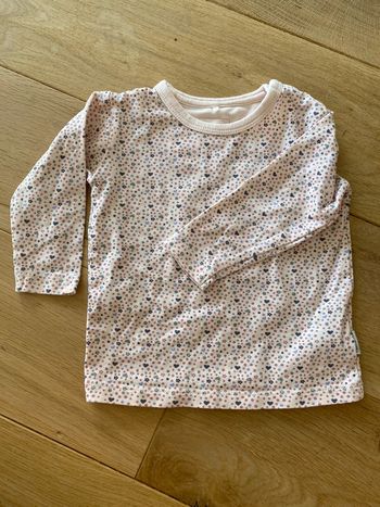 Haut manches longues fleurs & cœurs