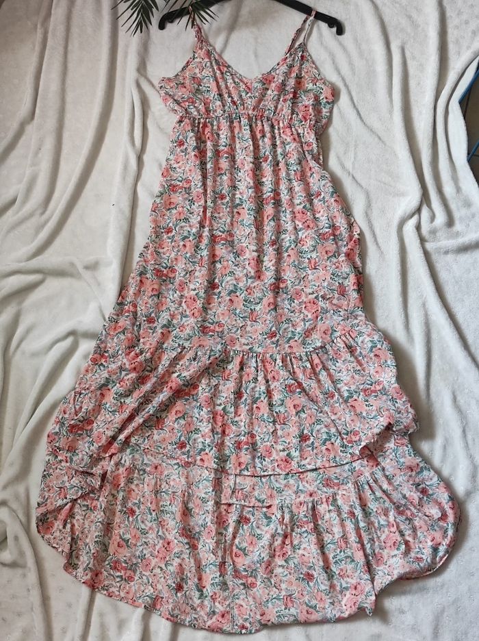 Robe d'été imprimée taille L - photo numéro 2