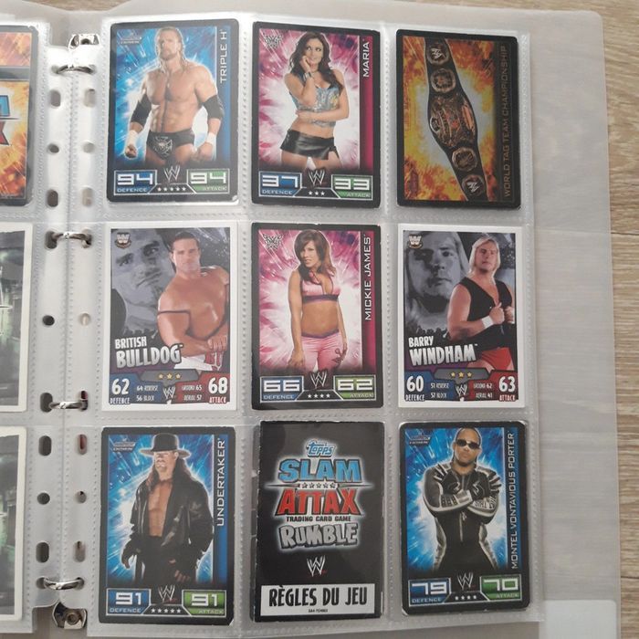 Lot de 88 cartes de catch - photo numéro 7