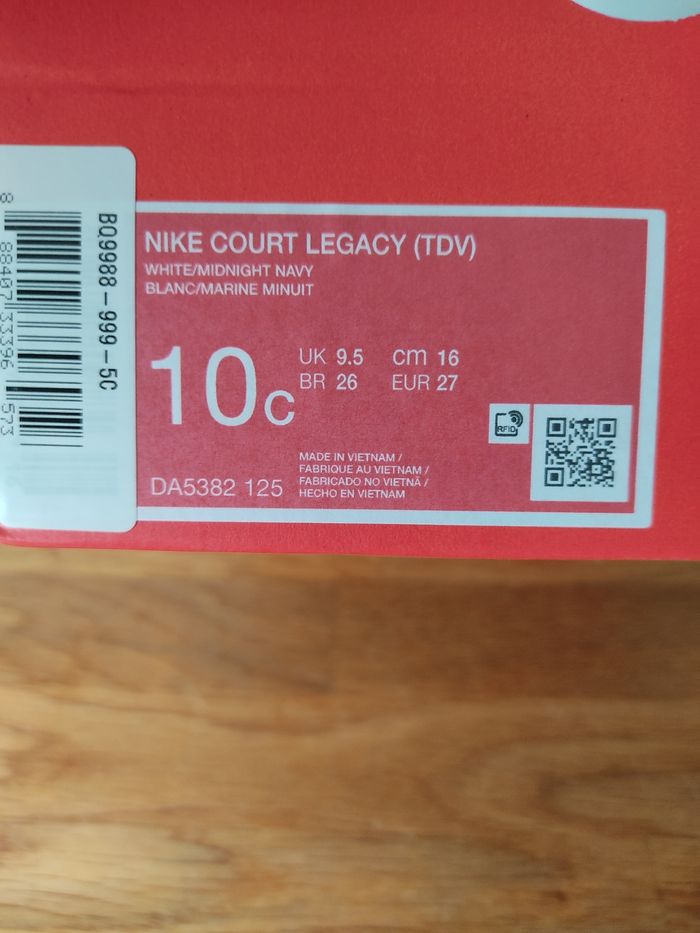 Baskets Nike court legacy T 27 - photo numéro 8