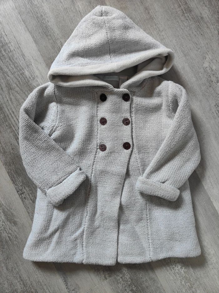 Gilet long polaire 18m