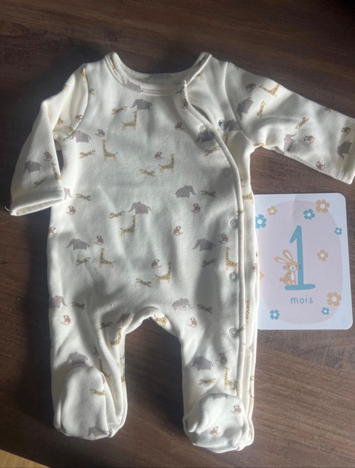 Pyjama polaire 1 mois