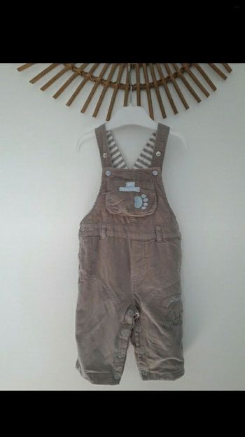 Salopette velours disney 9mois