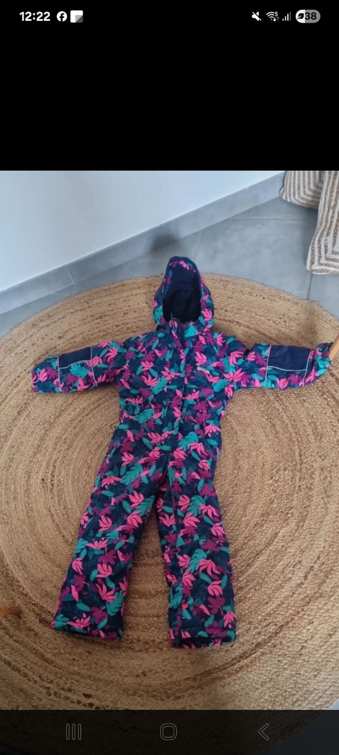 Combinaison ski fille 6/7 ans