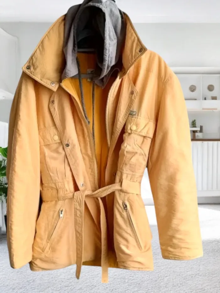 veste légére style saharienne ,Daniel Hechter , cintrée avec ceinture , impermeable - photo numéro 8