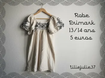 Robe Primark 13/14 ans