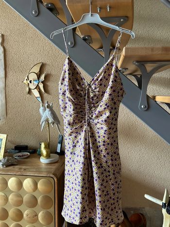 Zara robe à bretelles neuve taille xs