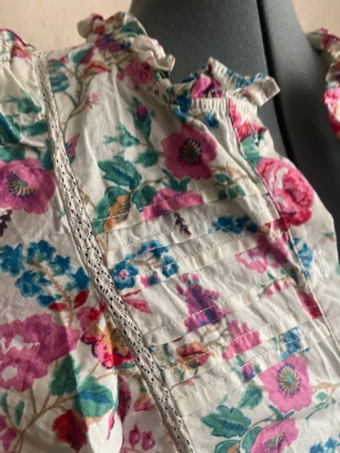 Chemisier en coton imprimé coton - photo numéro 3