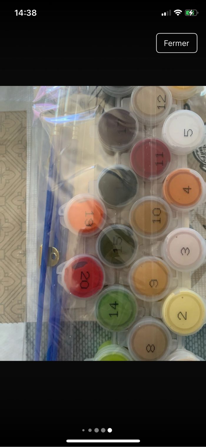 Kit complet de peinture par numéro - Neuf - photo numéro 8