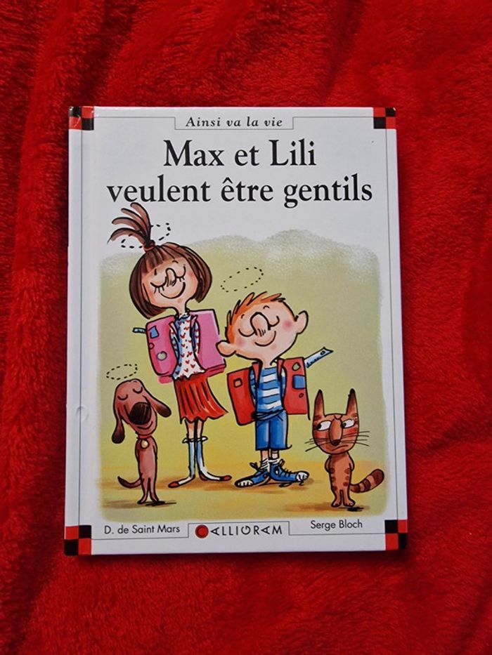 Livre 98 max et lili veulent être gentils