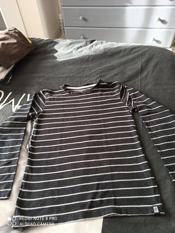 T shirt mL raye 12 ans
