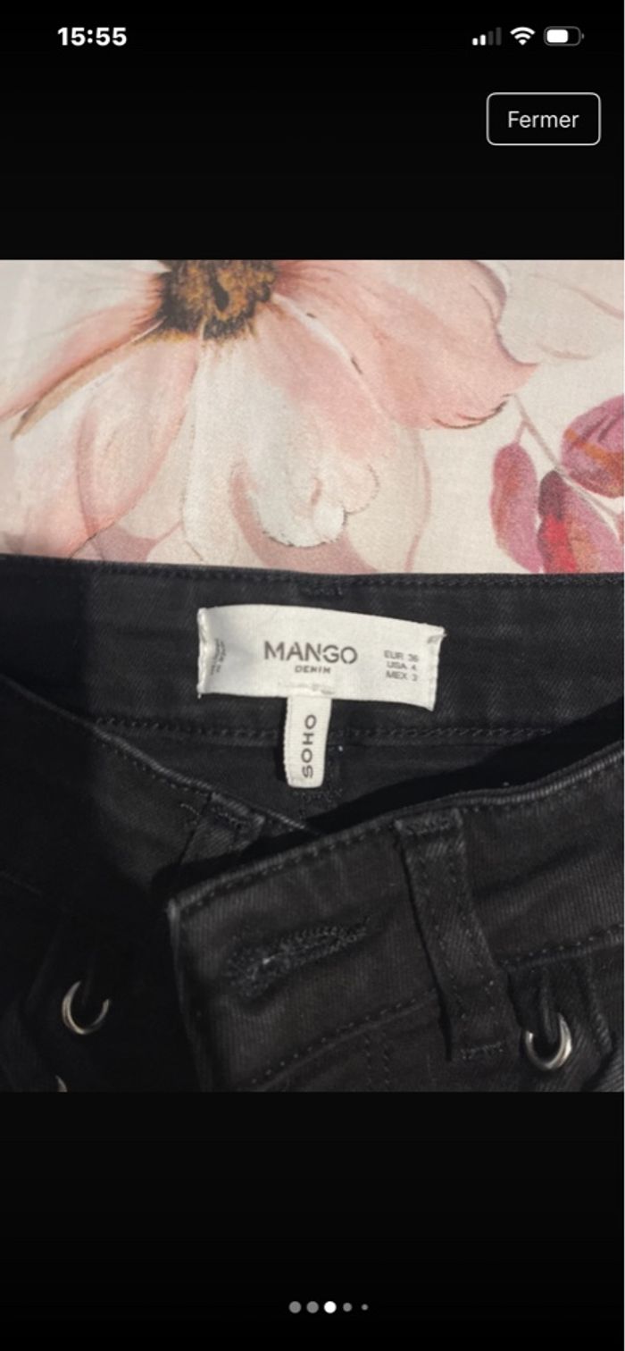 Pantalon jean MANGO - photo numéro 5