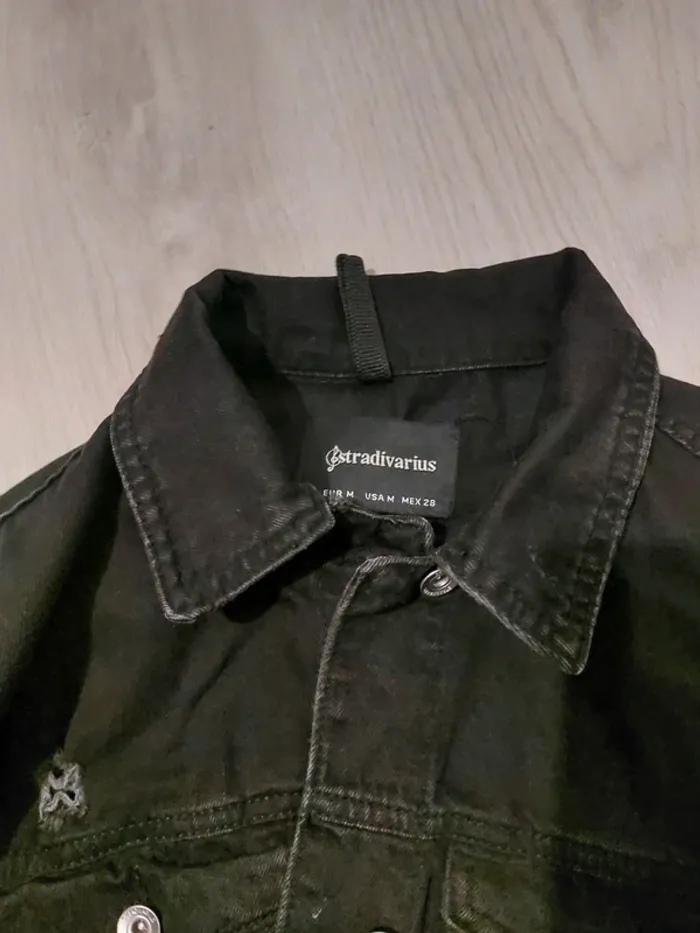 Veste noire stradivarius - photo numéro 2