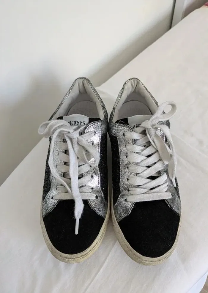 Baskets à paillettes - Méliné - taille 36 - photo numéro 3