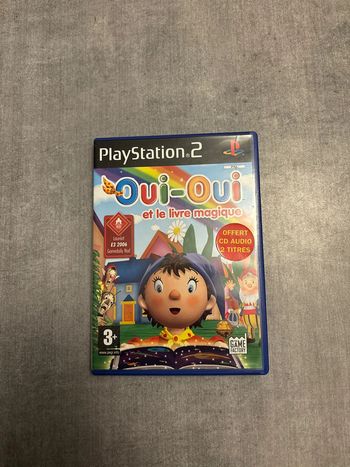 Jeu PlayStation 2 oui oui et le livre magique