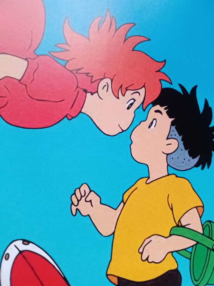 Affiche Poster Ponyo sur la falaise Studio Ghibli Miyazaki - photo numéro 3