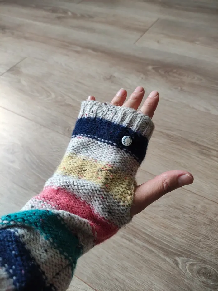 Ensemble Bonnet et mitaines little Marcel - photo numéro 6