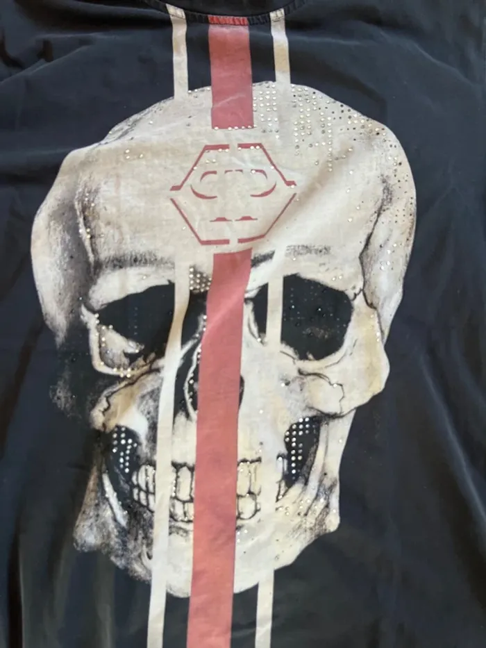 T-shirt Philipp plein taille L - photo numéro 2