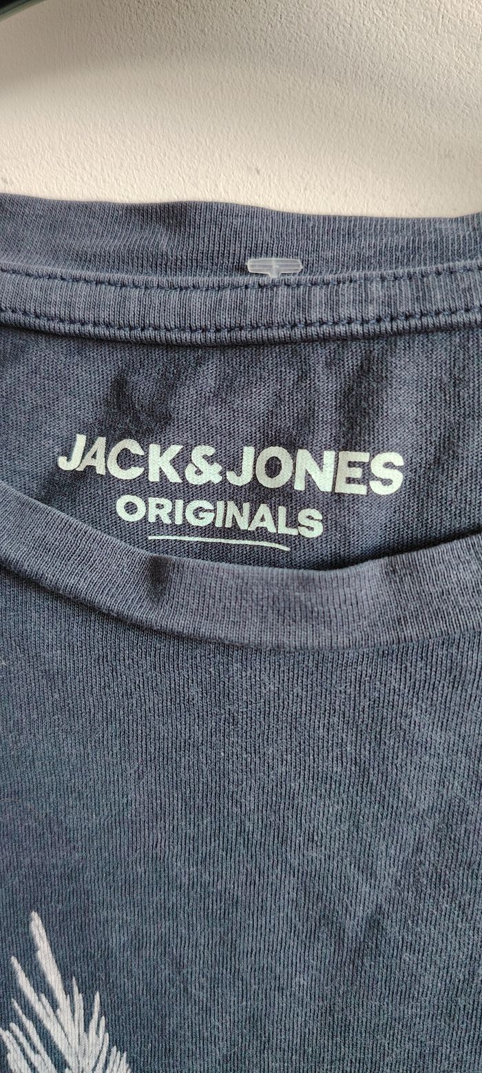 T-shirt homme bleu marine – Jack & Jones Originals - photo numéro 2