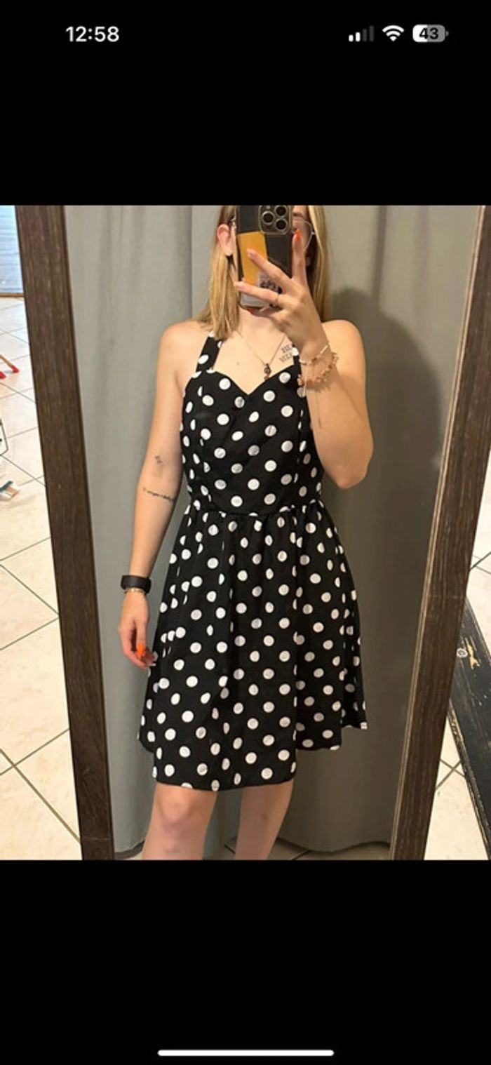 Robe à pois shein s