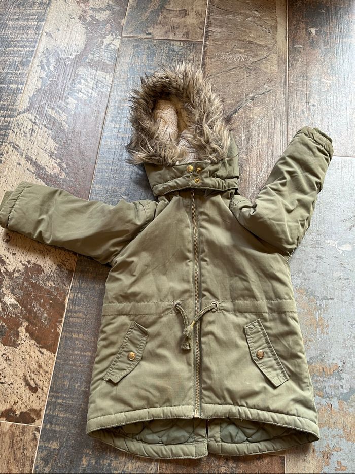 Manteau kaki 3 ans