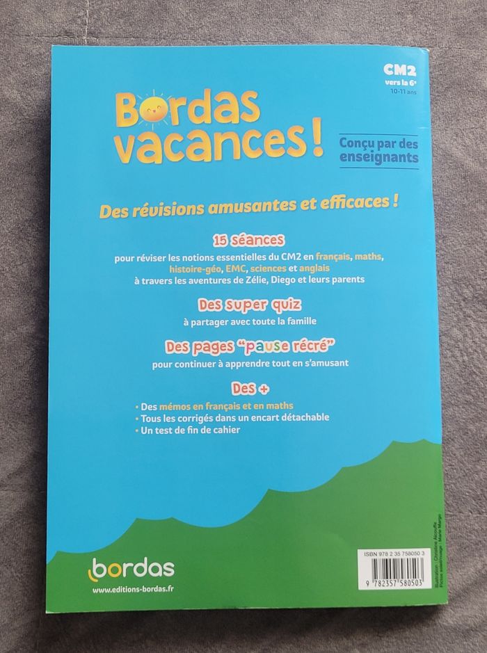 Bordas vacances CE1 vers le CE2 Marie-Laure Fauquet-Gobin - photo numéro 6