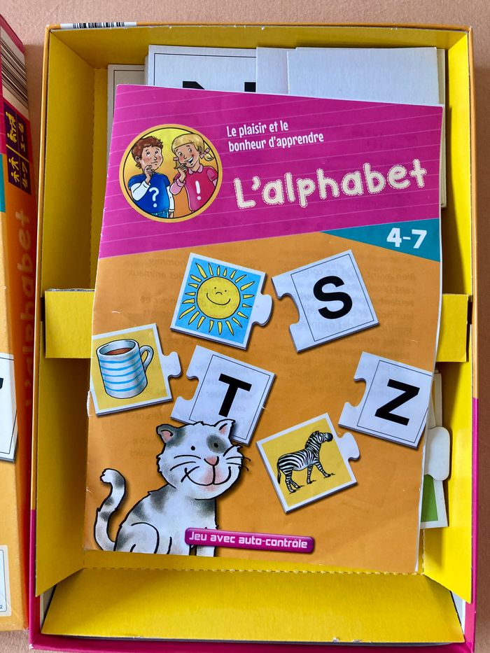 Jeux de l'alphabet + Loto des couleurs - photo numéro 2