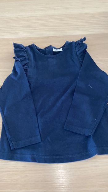 Haut manches longues marine