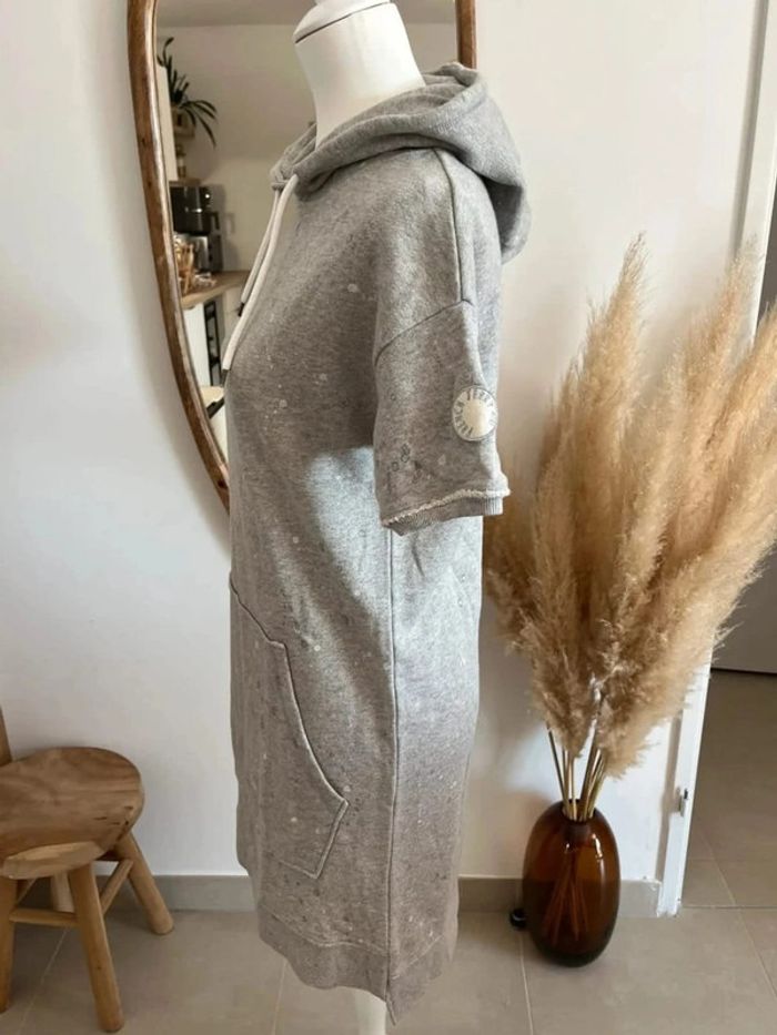 Robe pull/robe sweat grise French Terry 18.18 - photo numéro 3