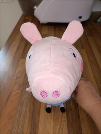 Grande peluche Peppa Pig - Georges